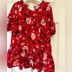 Toddler girls 3/4 sleeve floral print dress by old navy